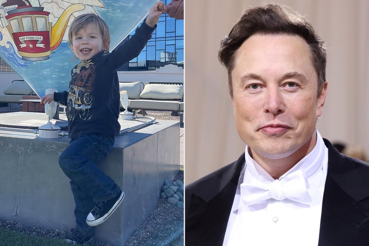 Elon Musk's Son X Has His Own Badge During Visit to Twitter's Offices in 'Beautiful San Francisco'