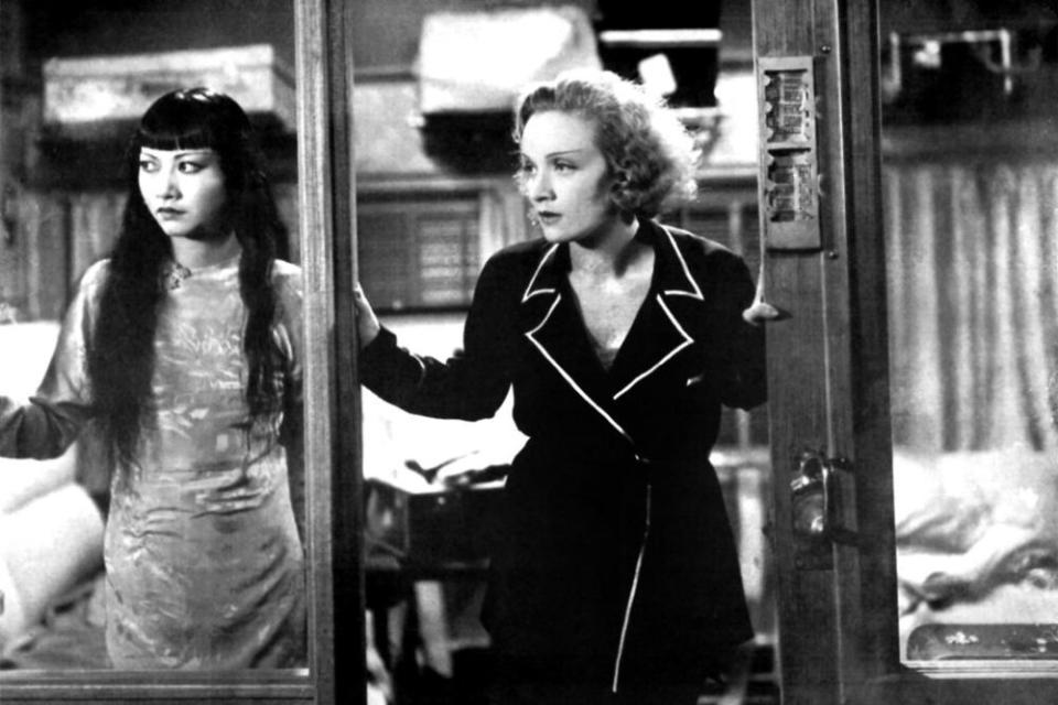 Anna May Wong and Marlene Dietrich in Shanghai Express  | Everett