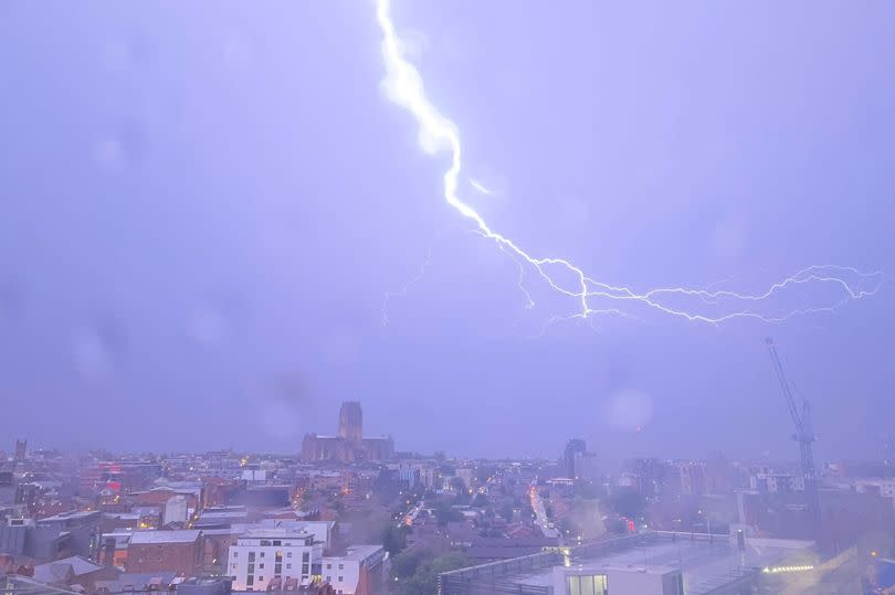 Met Office has issued a yellow warning for thunder