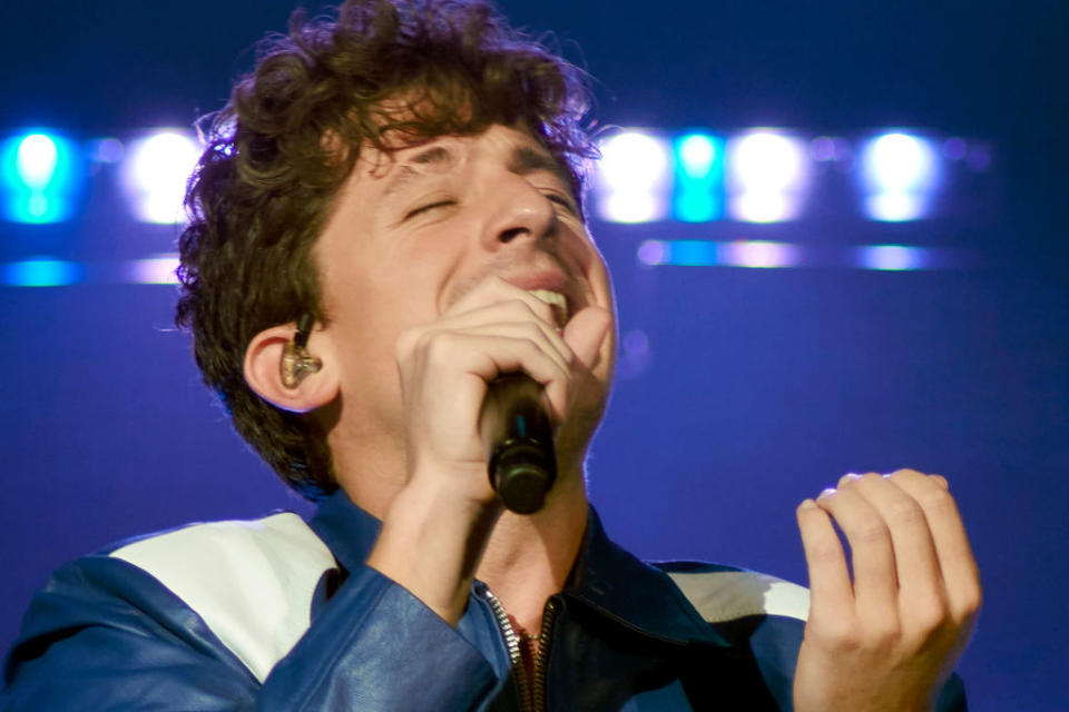 Closeup of Charlie Puth