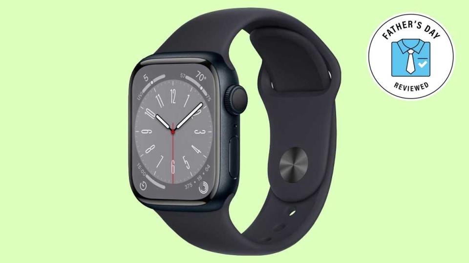 Get the best smartwatch we've ever tested, the Apple Watch Series 8, on sale for Father's Day.