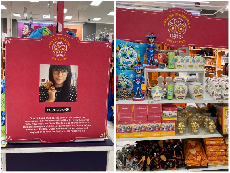 Día de Muertos decor at Target.