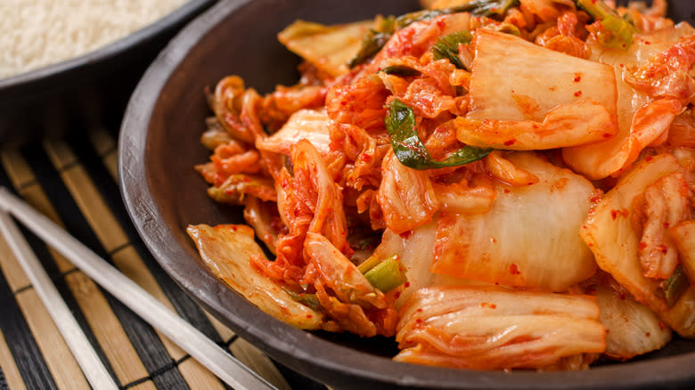 bowl of kimchi