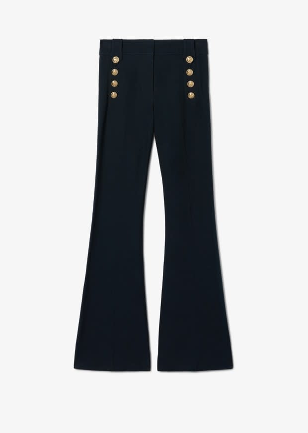 <p><strong>Derek Lam 10 Crosby Robertson Trousers, $385, <a href="https://rstyle.me/+CDjwTlzQFZYTGHi2cQPTuw" rel="nofollow noopener" target="_blank" data-ylk="slk:available here;elm:context_link;itc:0;sec:content-canvas" class="link ">available here</a> (sizes US 0-US 20):</strong> "I am, admittedly, not typically a pants girl. But then I saw these flared sailor pants on new "Gossip Girl" character Audrey Hope, and I can't stop thinking about them. How cute would these be with a smart heeled loafer?" — Tyler McCall, Editor-in-Chief </p>