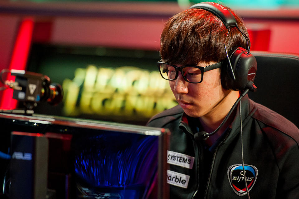 CJ Entus top laner Shy was once among the best in the world (Riot Games/Lolesports)