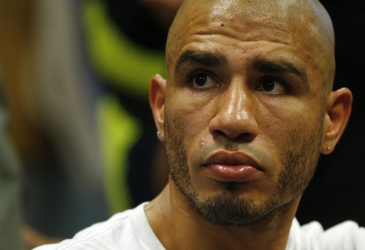 Miguel Cotto’s fabulous career ends on Saturday in a super welterweight title bout at Madison Square Garden on Saturday against Sadam Ali (Getty)