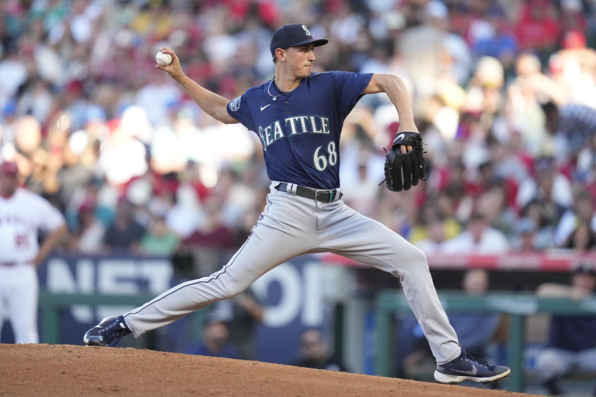 Julio Rodríguez scores winning run as Mariners beat Angels 