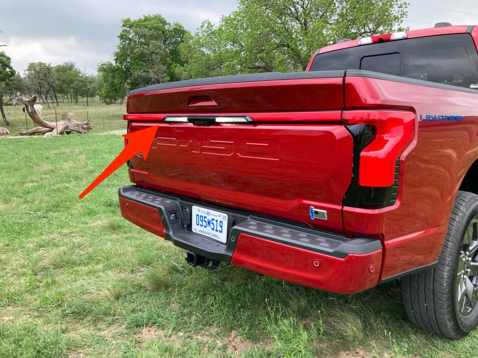 The 2022 Ford F-150 Lightning Lariat.