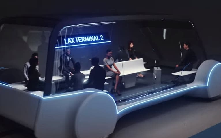 The company says the tunnel will help to ease 'soul-destroying traffic' around LA - Boring Company/Boring Company