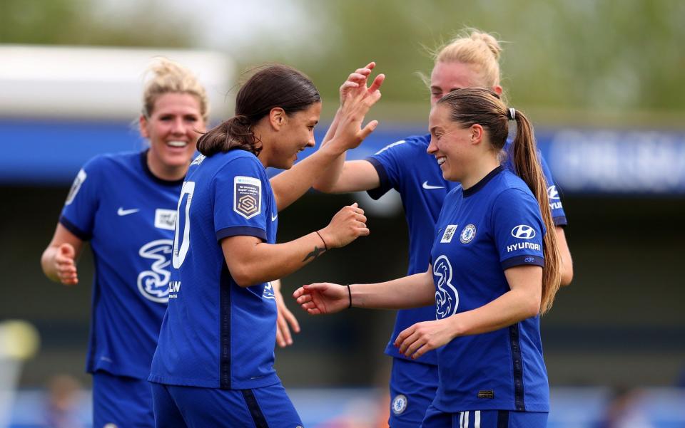 Fran Kirby and Sam Kerr were at their goal-scoring best again - GETTY IMAGES