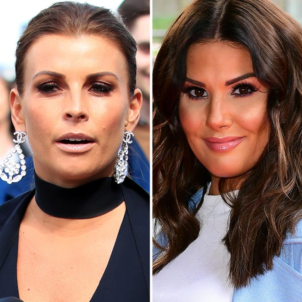 Coleen Rooney (left) is being sued for libel by Rebekah Vardy  (PA)