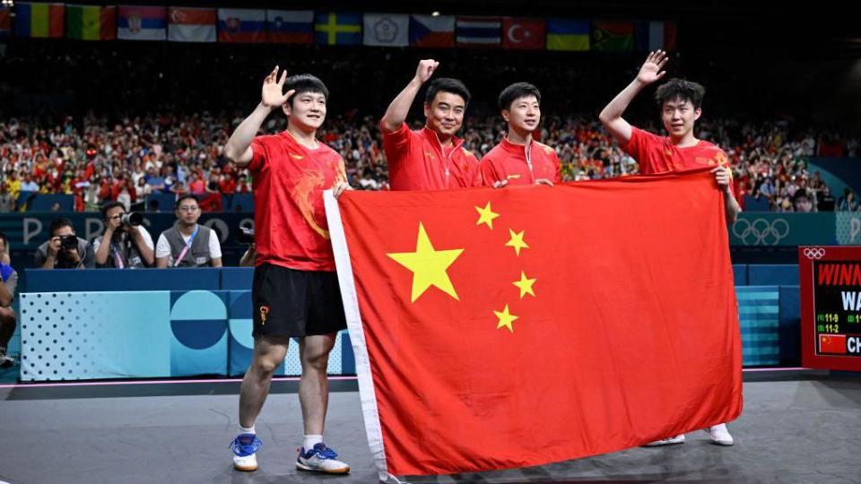 China claim a fourth table tennis gold Yahoo Sports