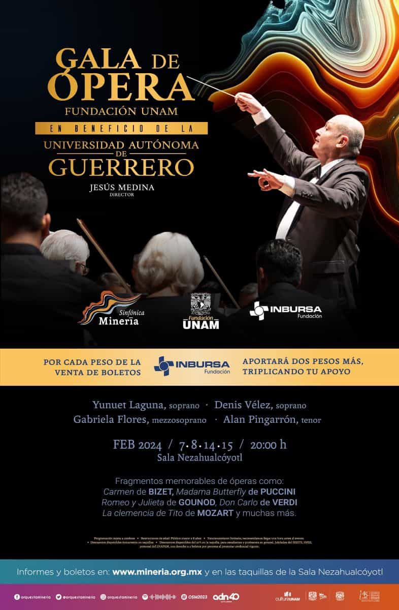 fundación unam gala de ópera