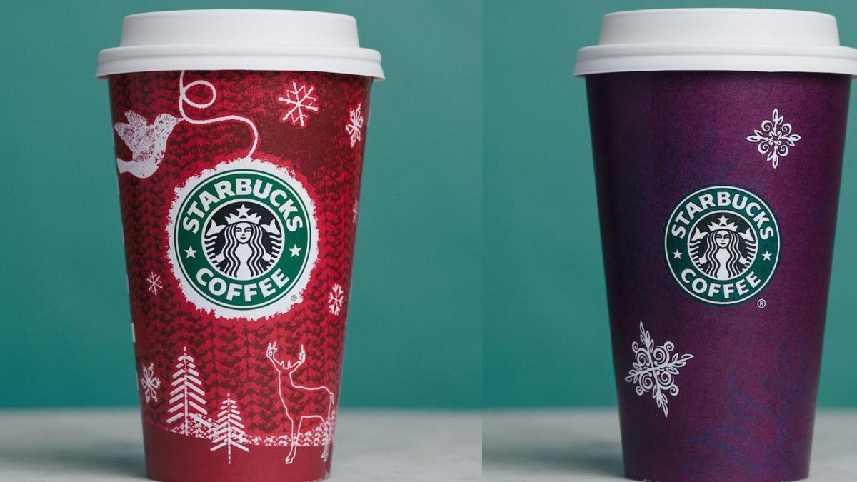  Starbucks Reusable Color Changing 5 Plastic Hot Cups - Limited  Edition Holiday & Christmas Gift Hot Cups With Lids : Health & Household