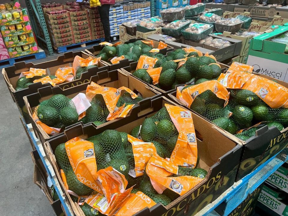 Costco accepts returns on produce that doesn't ripen correctly.