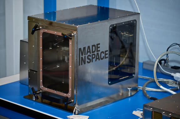 Made in Space's 3D printer, which is set to launch to the International Space Station in August 2014.