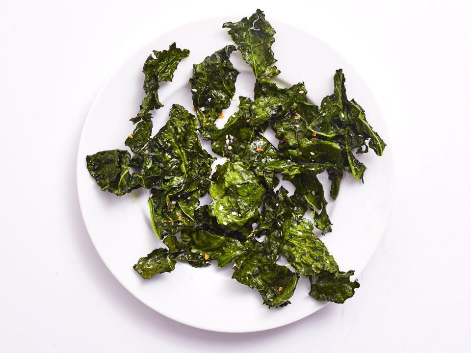 Air-Fried "Everything Bagel" Kale Chips