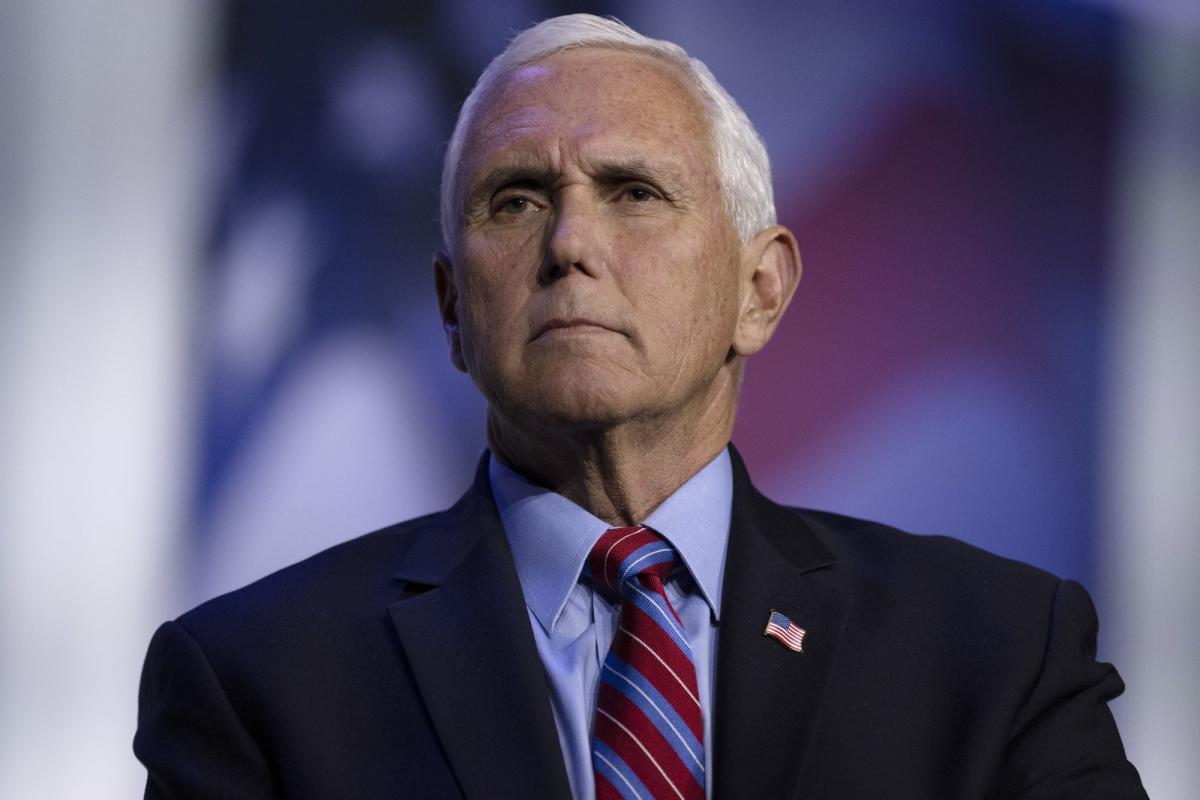 Pence Shows Distance From Trump in Speech Hinting 2024 Run