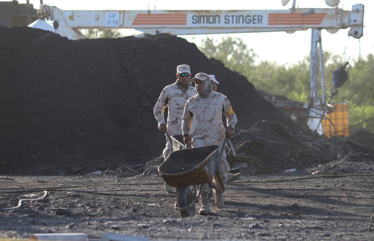 MÉXICO-MINEROS-ACCIDENTE (AP)