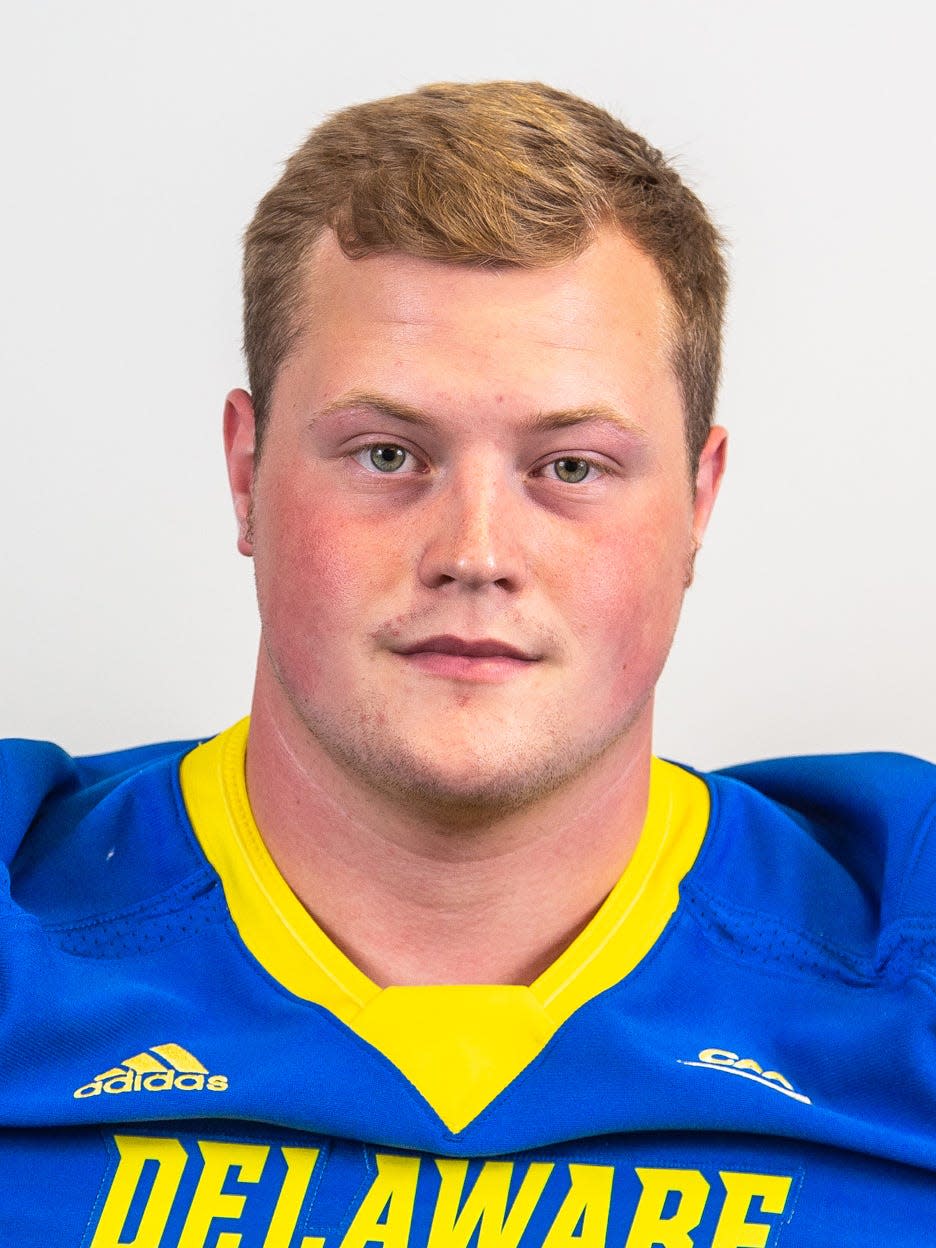 Delaware lineman Fintan Brose