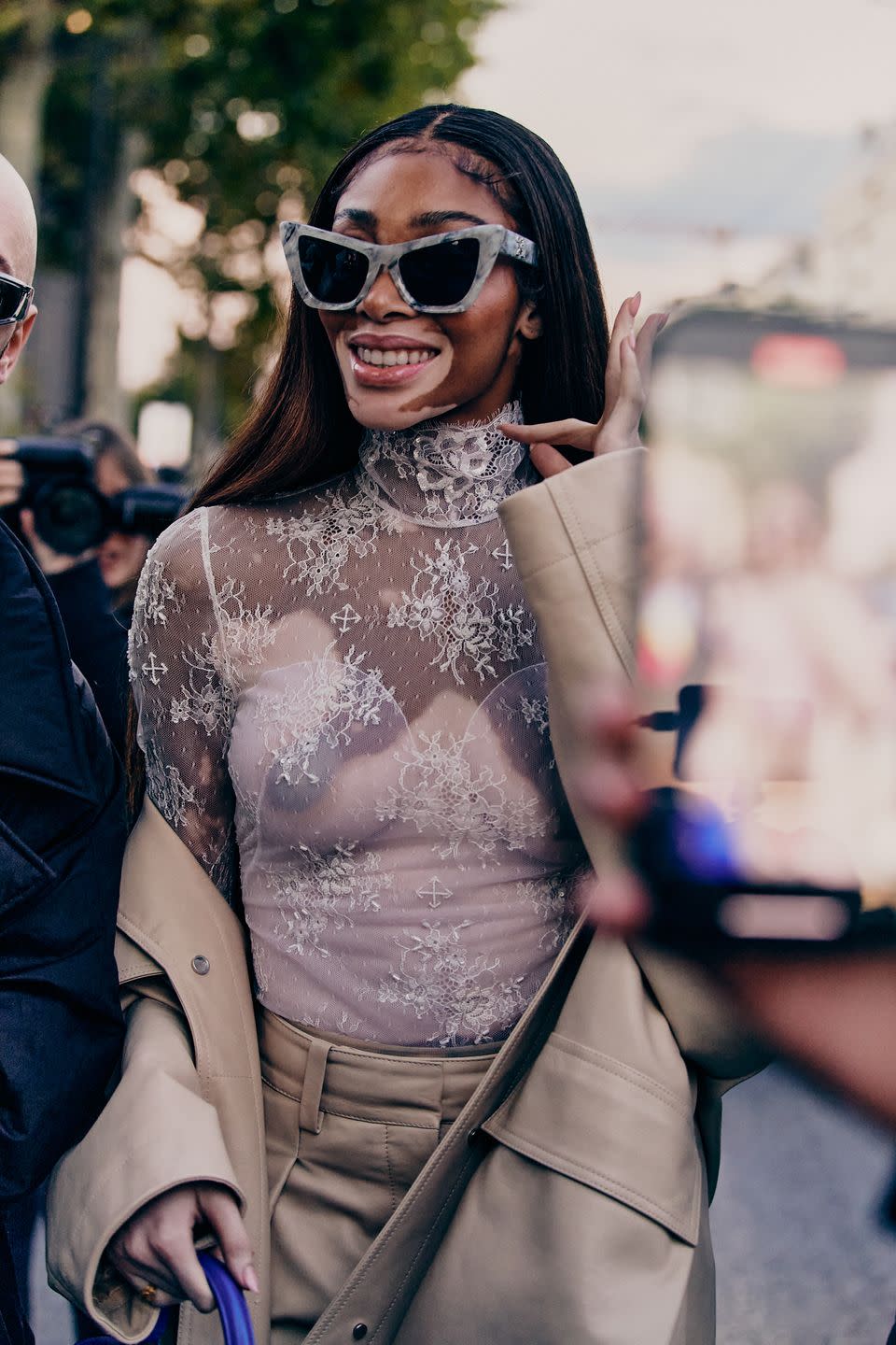 Doja, Naomi, Janet, Oh My! The Final Day of Paris Fashion Week Street Style