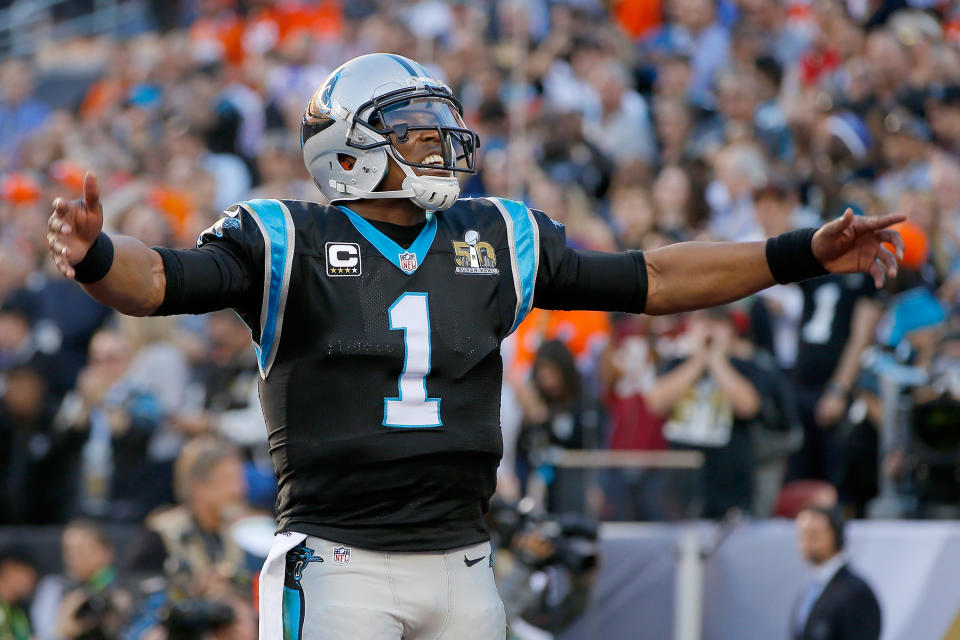 Cam Newton was an icon for the Carolina Panthers. (Photo by Kevin C. Cox/Getty Images)