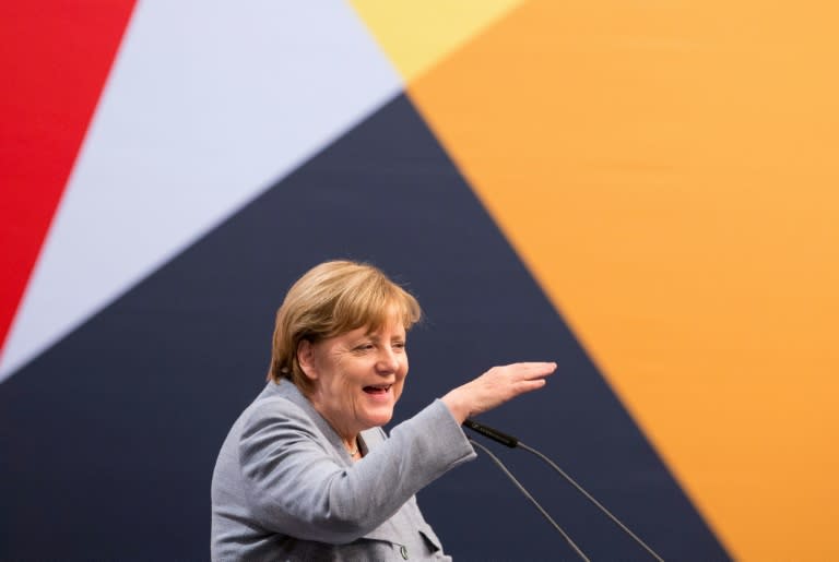 Weakened in a national election, Merkel now faces an uncertain regional poll