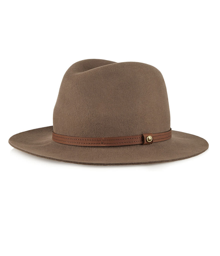 <p>Rag & Bone Leather Trimmed Wool-Felt Fedora, $195, <a href="http://www.net-a-porter.com/us/en/product/600633" rel="nofollow noopener" target="_blank" data-ylk="slk:net-a-porter.com;elm:context_link;itc:0;sec:content-canvas" class="link ">net-a-porter.com</a><br><br></p>