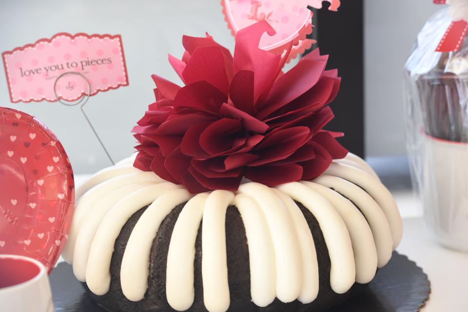 This is Nothing bundt Cakes in Spartanburg. This is one of their signature cakes. 