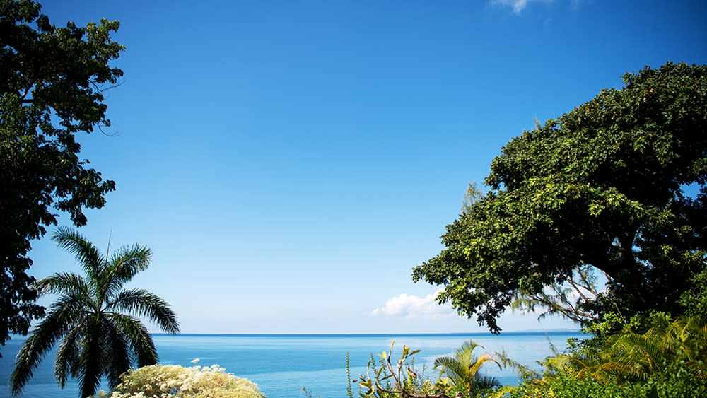 A view of the Jamaican waters from Bluefields Bay Villas. - Credit: Abbie Townsend