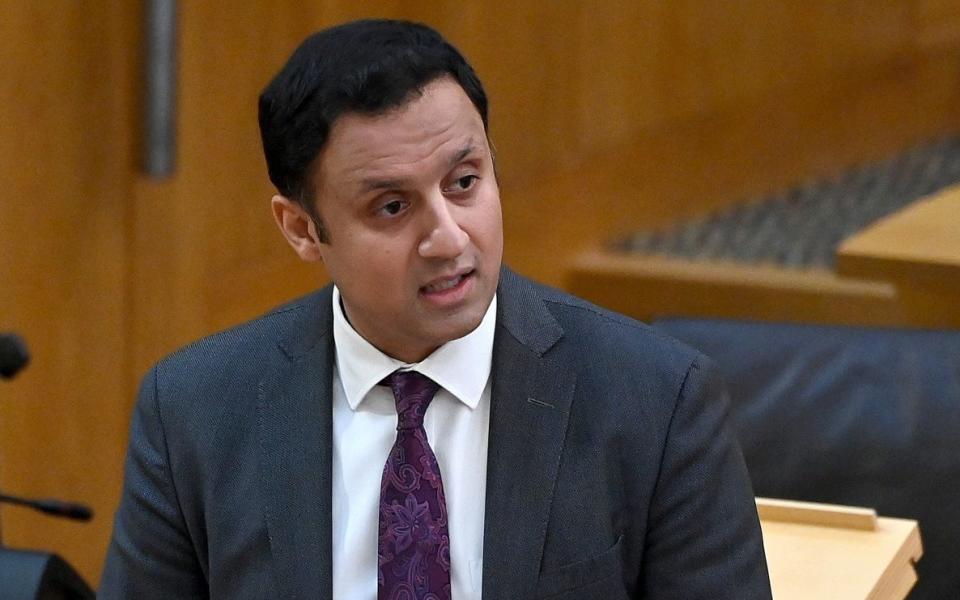 Anas Sarwar, the leader of the Scottish Labour Party - Jeff J Mitchell/Pool via Reuters