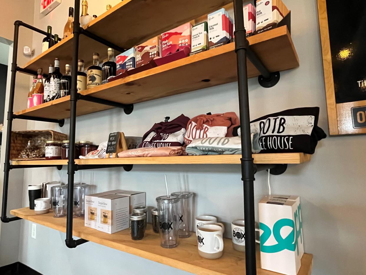 Daily Tribune readers recommended several local businesses like Out of the Box Coffee House to find holiday gifts.