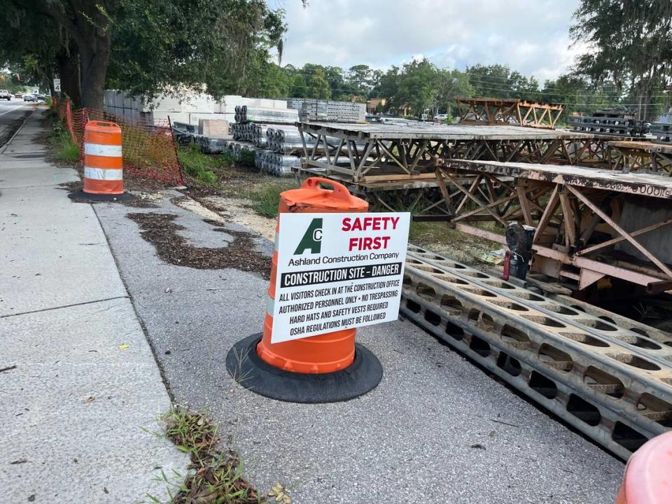 Construction has begun on a new Harris Teeter store at Sea Island Parkway and Sams Point Road on Lady’s Island.