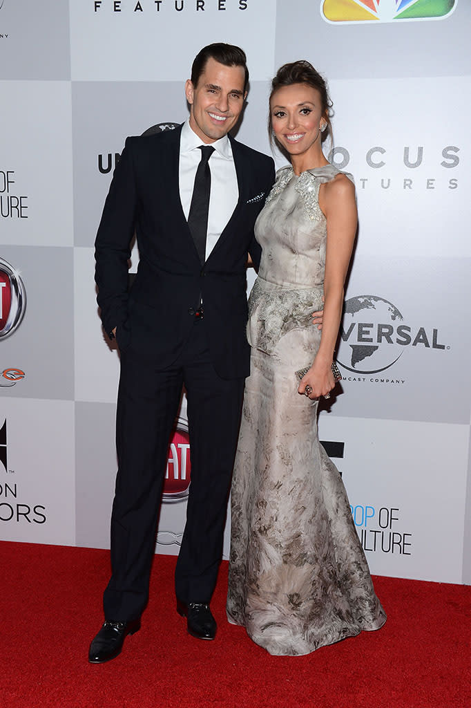 Bill Rancic and Giuliana Rancic arrive at the NBC Universal's 70th Golden Globes After Party at The Beverly Hilton Hotel on January 13, 2013 in Beverly Hills, California.