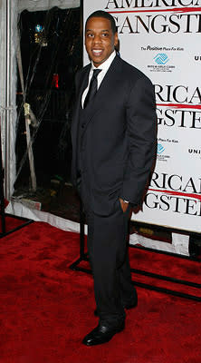 Shawn 'Jay-Z' Carter at the New York City premiere of Universal Pictures' American Gangster