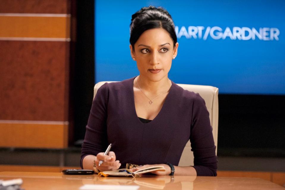 Archie Panjabi in “The Good Wife.” AP