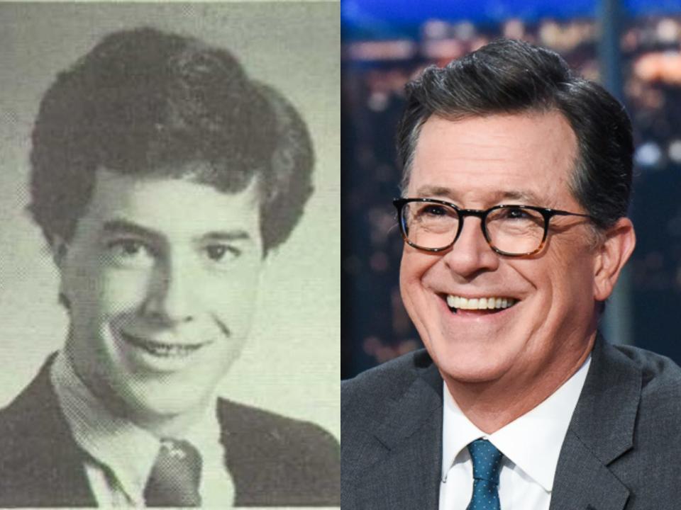 stephen colbert high school