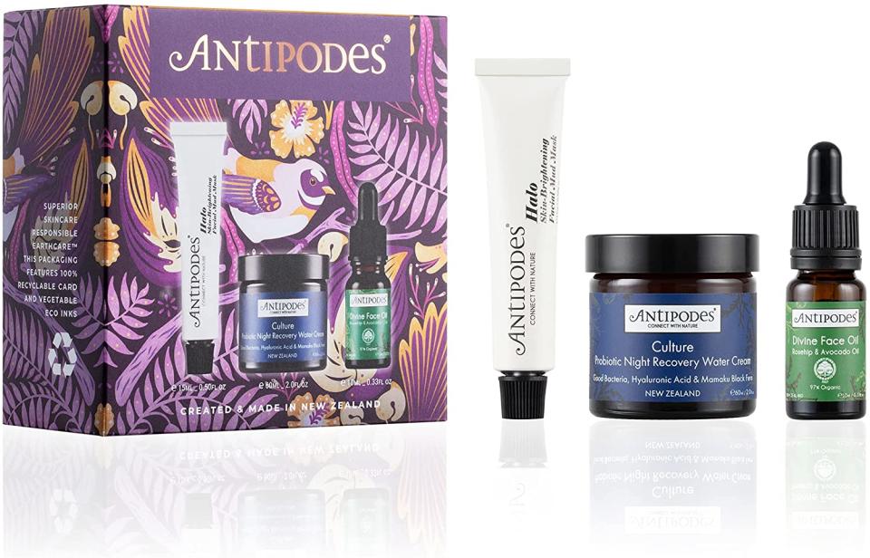 Antipodes Healthier Skin Heroes Skin Care Gift Set. Photo: Amazon Australia 