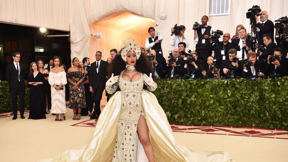 cardi b moschino met gala