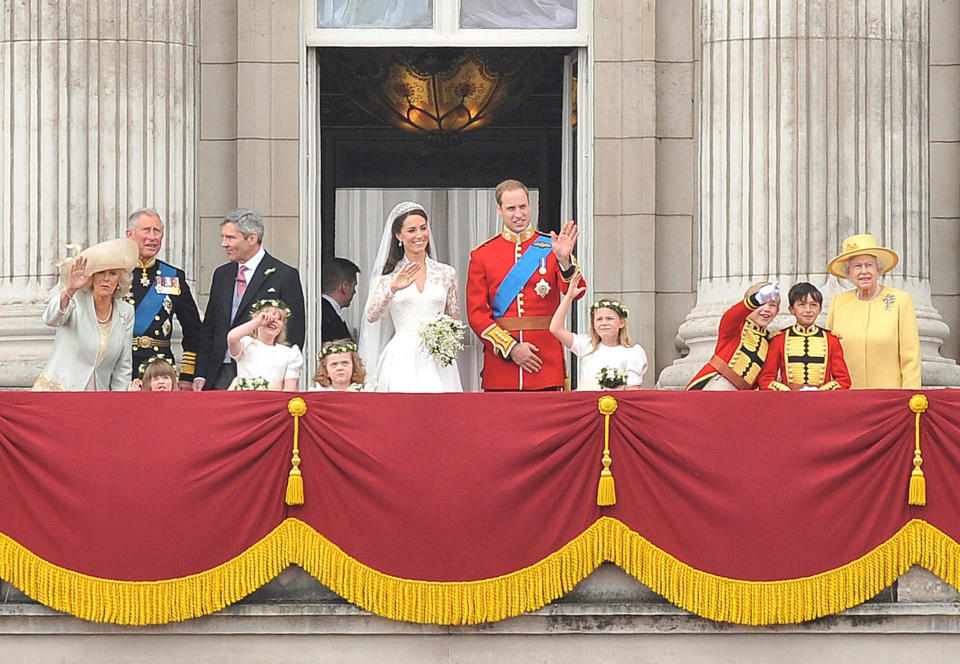 The Wedding of Prince William with Catherine Middleton - Buckingham Palace Balcony (George Pimentel / WireImage)