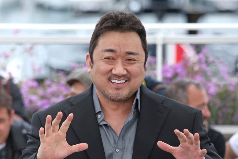 Ma Dong-seok, also known as Don Lee, stars in the South Korean thriller "Badland Hunters." File Photo by David Silpa/UPI