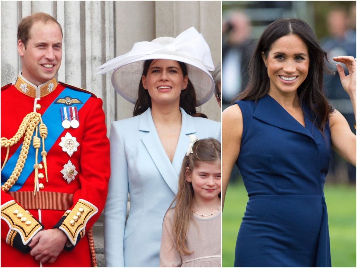 sophie winkleman, prince william, meghan markle