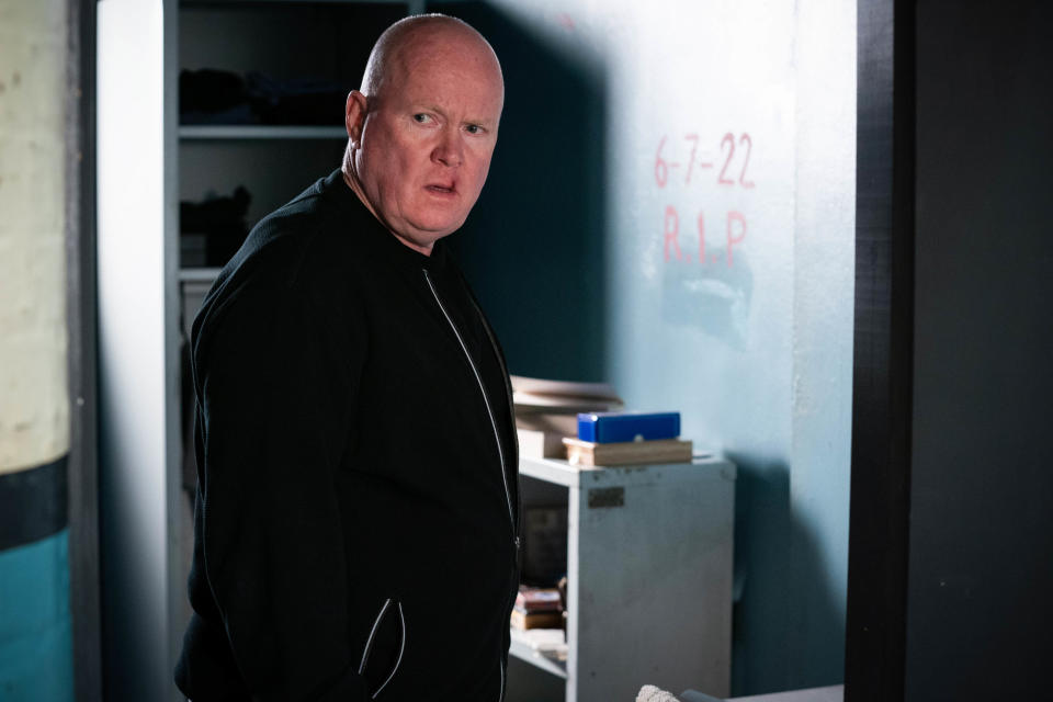 EastEnders,05-07-2022,6515,Phil Mitchell (STEVE MCFADDEN),***EMBARGOED TILL TUESDAY 28TH JUNE 2022***, BBC, Jack Barnes/Kieron McCarron