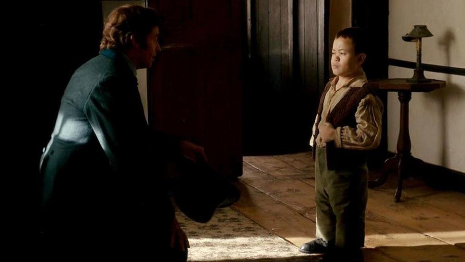 Sam Humphrey in <em>The Greatest Showman</em>