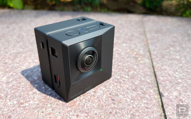 Insta360 Evo captures 180- and 360-degree content for VR headsets