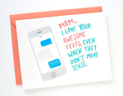 <p><strong>Get the card <a rel="nofollow noopener" href="https://www.etsy.com/listing/227532671/funny-mothers-day-card-mothers-day-card" target="_blank" data-ylk="slk:here;elm:context_link;itc:0;sec:content-canvas" class="link ">here</a>.</strong></p>