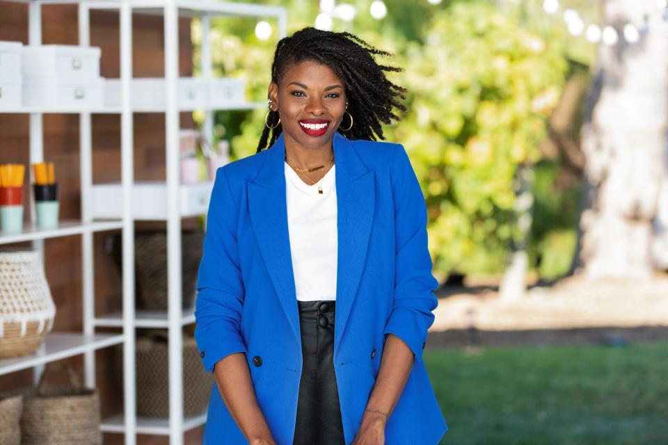 Interior designer Carmeon Hamilton was the 2021 winner of HGTV's "Design Star: Next Gen."