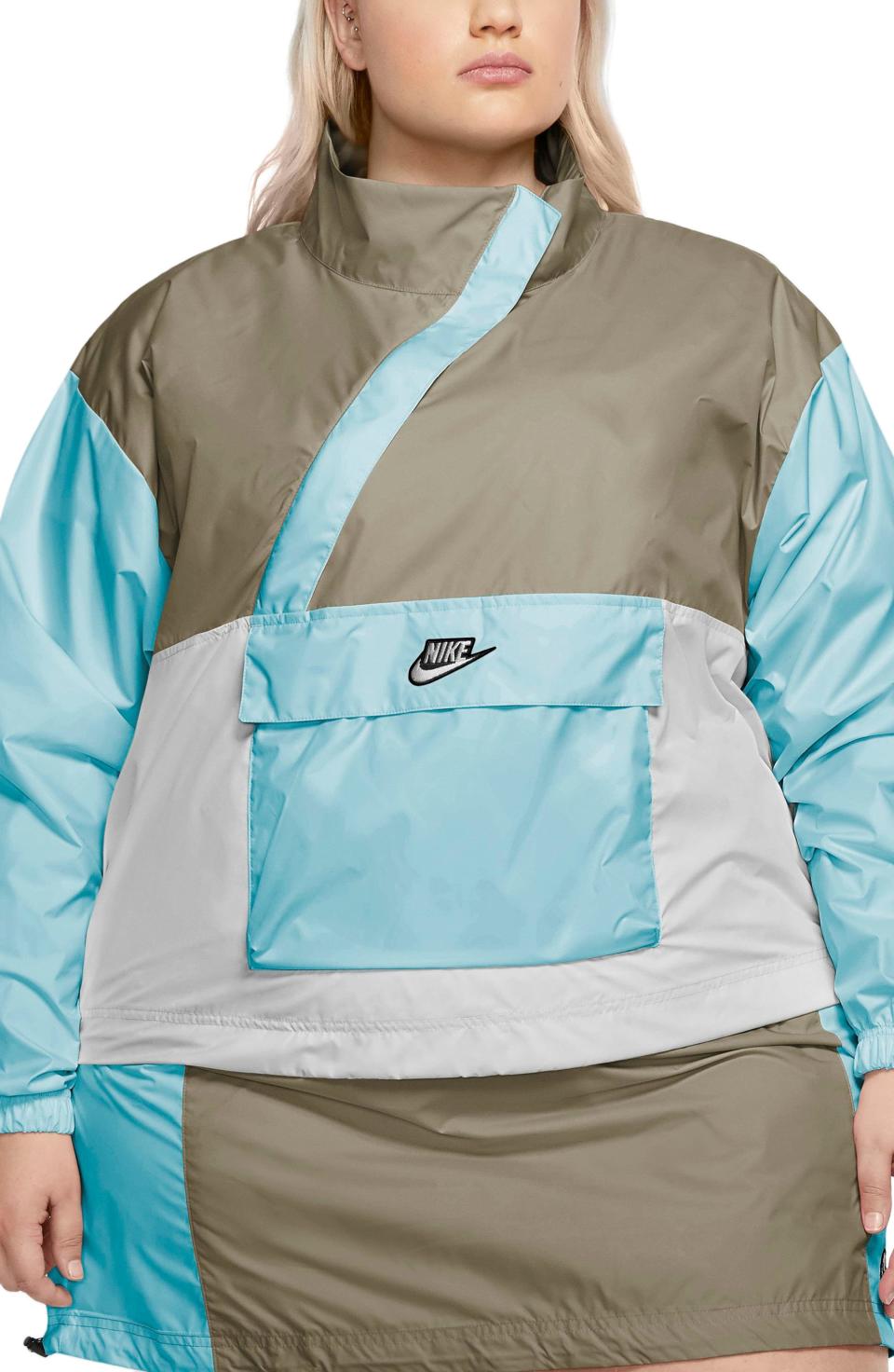 15) Sportswear Icon Clash Colorblock Anorak