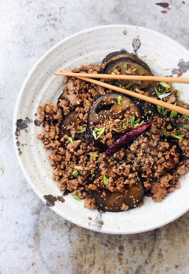 Spicy Eggplant and Minced Pork