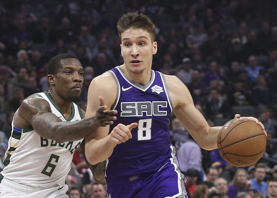 Bogdan Bogdanovic in Sacramento.